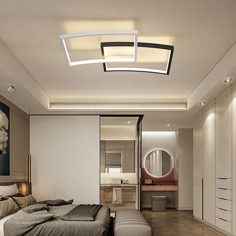 lustre led en aluminium pour intérieur et espaces commerciaux - vue 4 sur 9