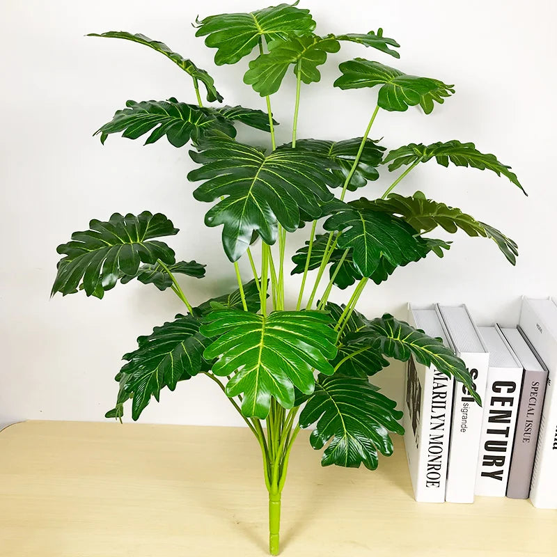 plante artificielle tropicale monstera pour décoration intérieure et extérieure - vue 3 sur 11