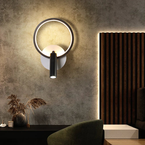 applique murale de luxe ronde moderne minimaliste pour maison - vue 4 sur 10
