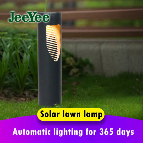 outdoor lighting Lumière de jardin lumière LED solaire IP65 lampe de pelouse simplicité moderne lumières extérieures solaires paysage pelouse borne lumineuse - vue 2 sur 9
