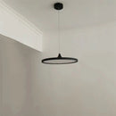 suspension lumières suspendus simple nordique led ronde luminaires en fer
