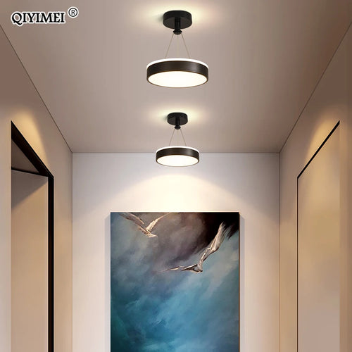 lustres led modernes pour décoration de maison luminaire - vue 3 sur 12