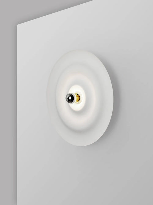 applique moderne simple led décoration intérieure vague ronde - vue 2 sur 7