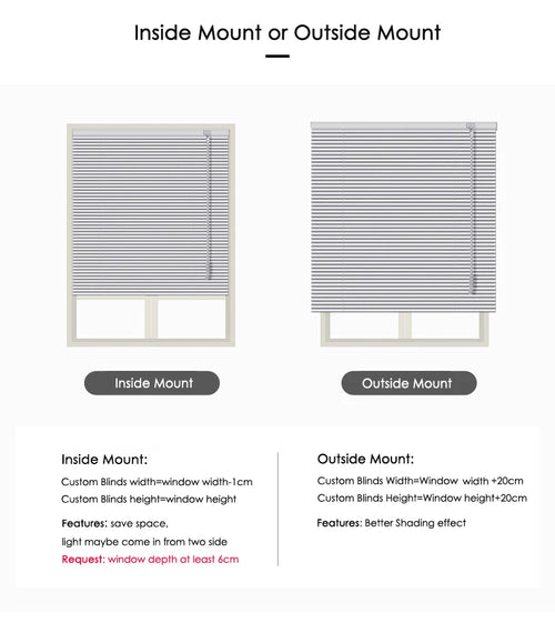 Store venitien aluminium sur mesure occultant sans percage - vue 7 sur 25