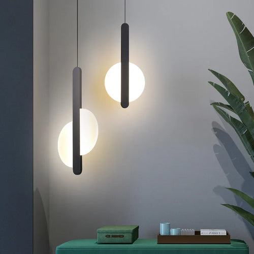 suspension moderne à led pour décoration intérieure élégante - vue 2 sur 12