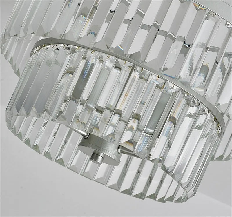 plafonnier en cristal luxe moderne minimaliste créatif design élégant - vue 5 sur 6