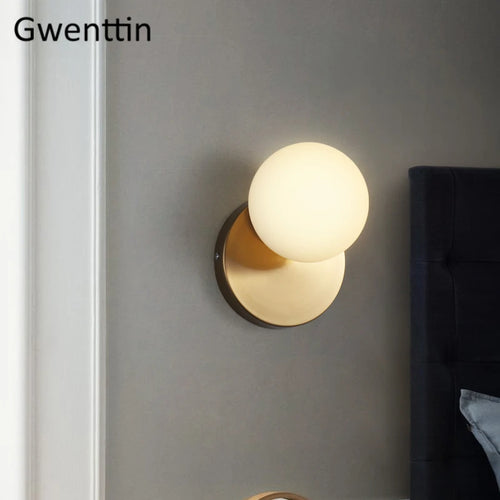 applique murale moderne à led en verre pour décoration intérieure - vue 4 sur 10