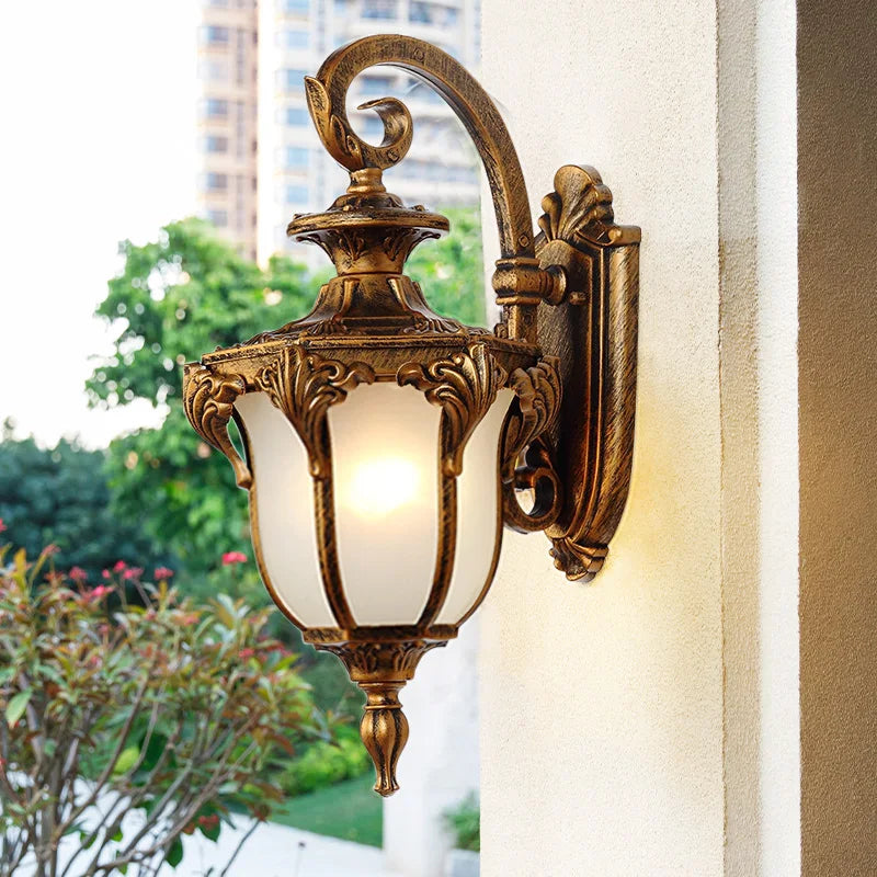 applique murale extérieure rétro pour balcon et jardin - vue 4 sur 12