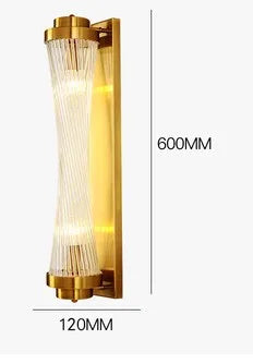 applique murale moderne led en cristal design élégant pour intérieur - vue 21 sur 23