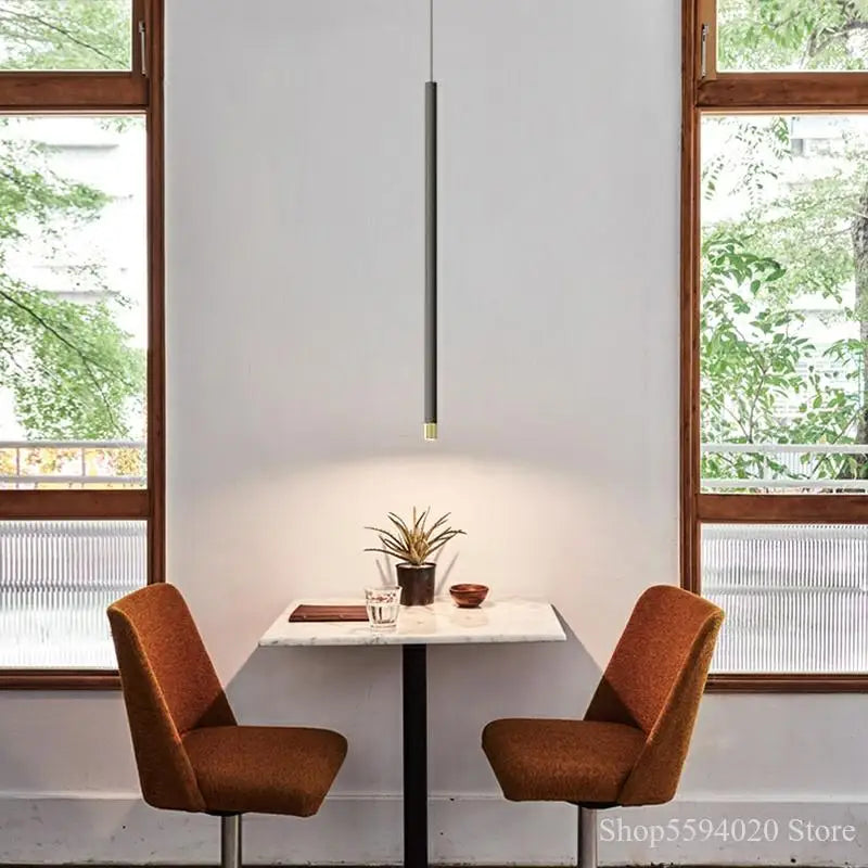 lustre led moderne suspendu pour décoration intérieure élégante - vue 6 sur 16