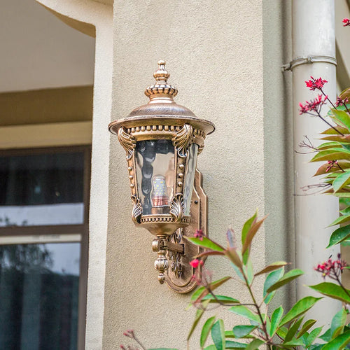 applique murale extérieure étanche style rétro européen pour jardin - vue 8 sur 8