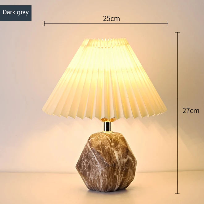lampe de chevet moderne en céramique pour bureau et veilleuse créative - vue 16 sur 18