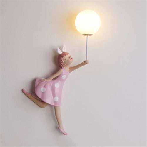 applique murale ballon pour chambre d'enfant créative et moderne - vue 2 sur 8