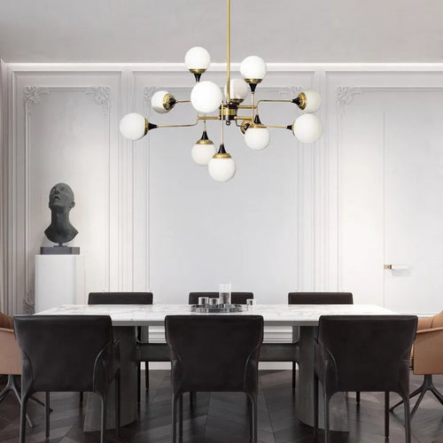 lustre stilnovo design créatif style postmoderne haricot magique - vue 3 sur 7