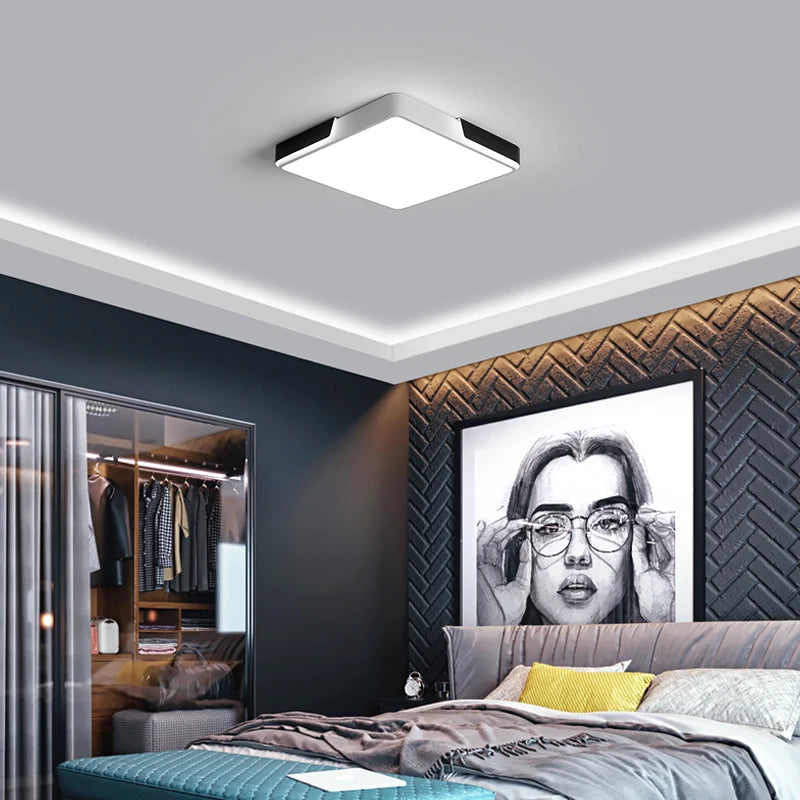 plafonnier led décoratif pour intérieur nouvelle collection - vue 4 sur 11