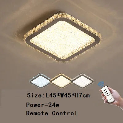 suspension moderne en acier inoxydable avec led et télécommande - vue 22 sur 28