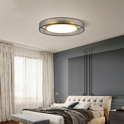 plafonnier moderne en cuivre design nordique pour décoration intérieure - vue 2 sur 9