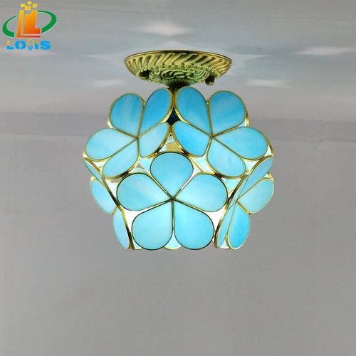 lampe à pétales en verre style nordique pour décoration intérieure - vue 11 sur 18