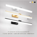 lampe frontale résistante à l'humidité pour miroir éclairage cosmétique