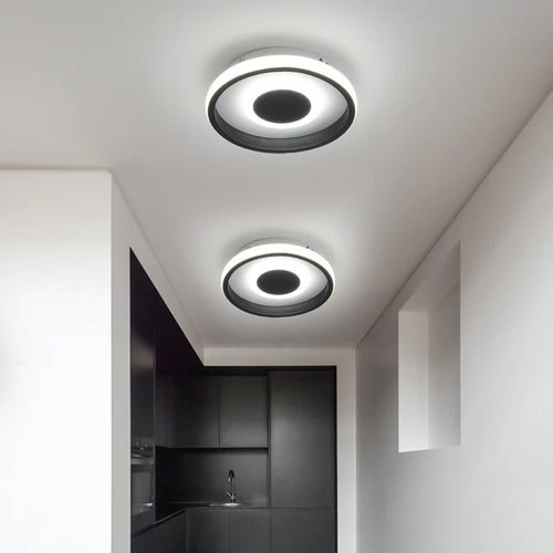 Allée Led plafonnier pour couloir balcon chambre éclairage AC110V AC220V moderne nordique intérieur lumières cuisine luminaires luminaria - vue 4 sur 12