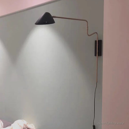 applique murale moderne rotative 360 degrés pour décoration intérieure - vue 9 sur 9