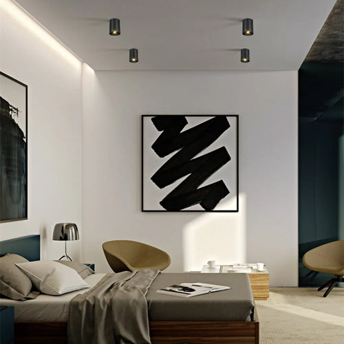 spot led gu10 réglable monté en surface pour plafond - vue 7 sur 6