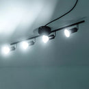 Plafonniers LED réglables pour salon chambre cuisine décoration 2/3/4/6 têtes rotatif Design plafonnier lampe
