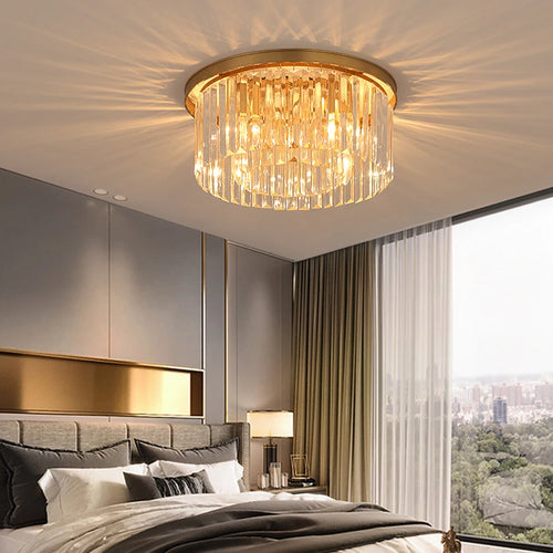 lampe à double usage en cristal pour décor moderne - vue 5 sur 12
