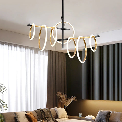 suspension LED design moderne pour décoration intérieure - vue 3 sur 16
