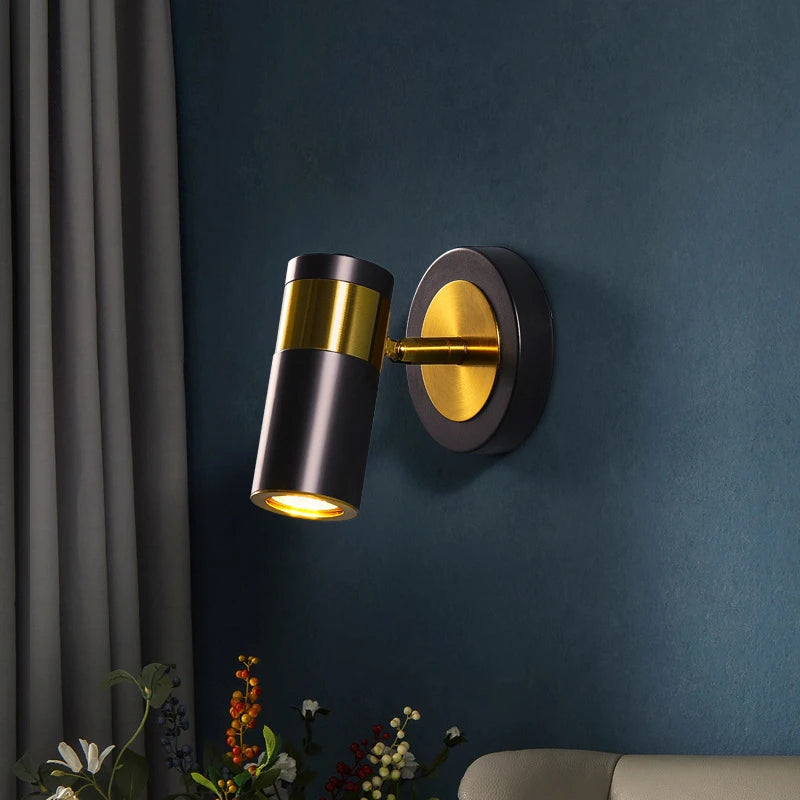 appliques murales led en métal au design moderne pour intérieur élégant - vue 1 sur 7