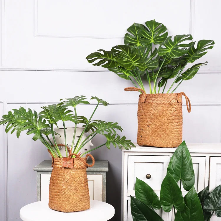plante monstera artificielle pour décoration intérieure et extérieure - vue 4 sur 22