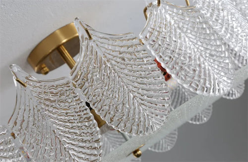 plafonnier en verre design moderne pour intérieur élégant - vue 5 sur 9