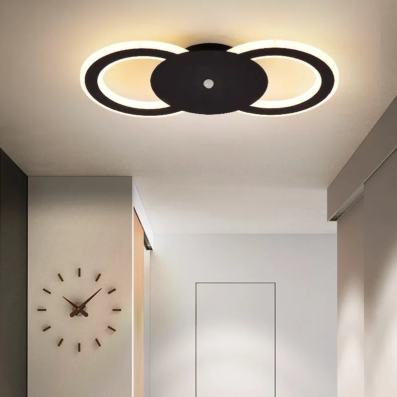 lampe plafonnier capteur mouvement escalier chevet mural - vue 4 sur 7
