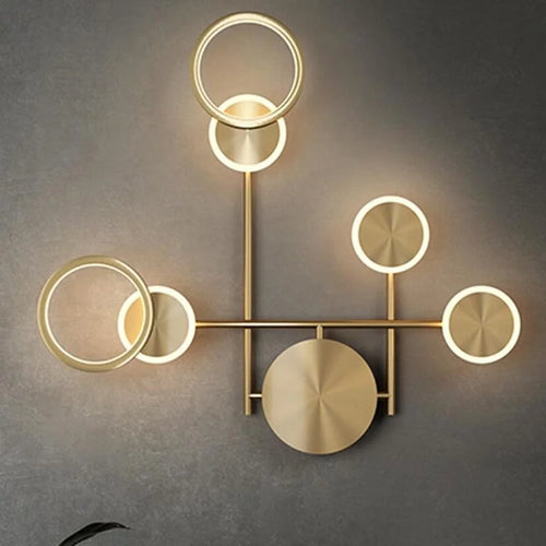 applique murale moderne à led trois lumières pour lecture et escalier - vue 2 sur 10