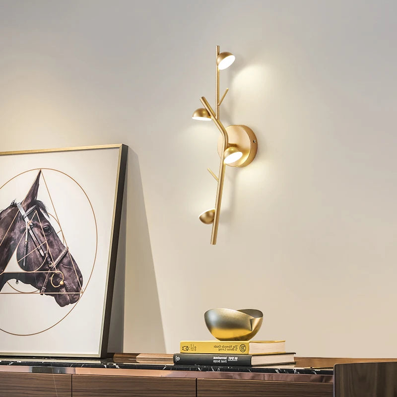applique murale led moderne et créative pour intérieur décoratif - vue 3 sur 8