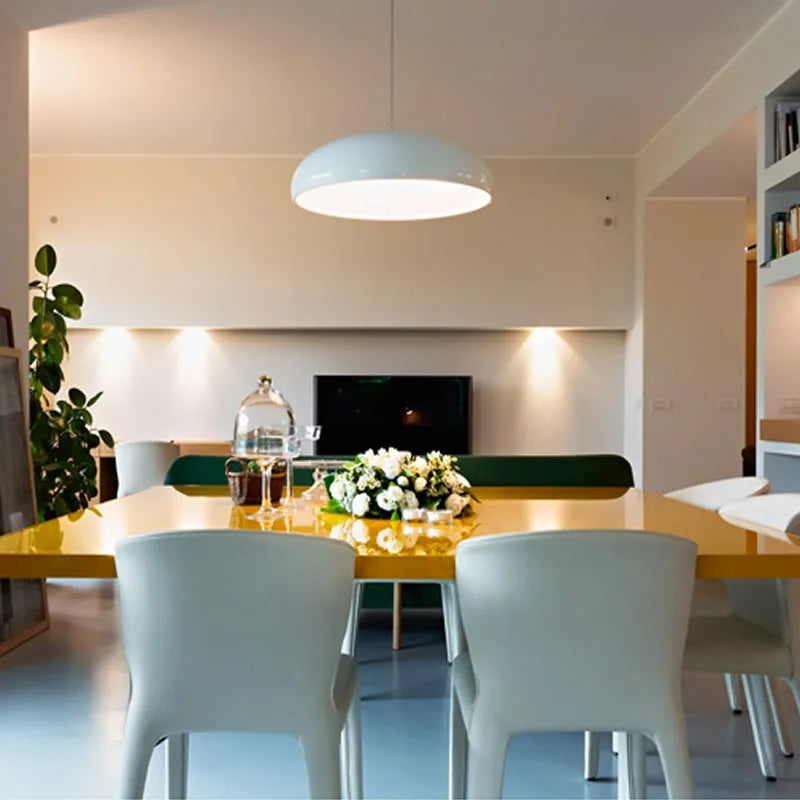 suspension Mode Simple lampe créative Restaurant Table à manger chambre en aluminium suspension luminaire E27 110 V 220 V - vue 3 sur 12