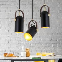 suspension industrielle en fer pour décoration intérieure