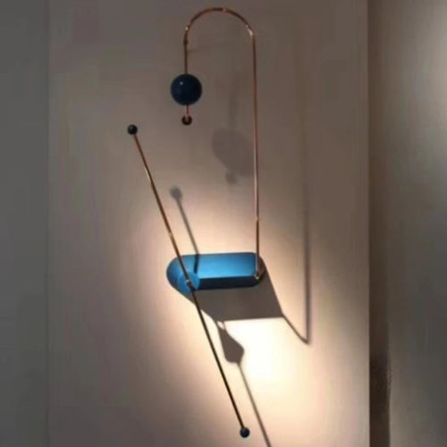 applique murale led en métal pour éclairage nordique moderne - vue 5 sur 10