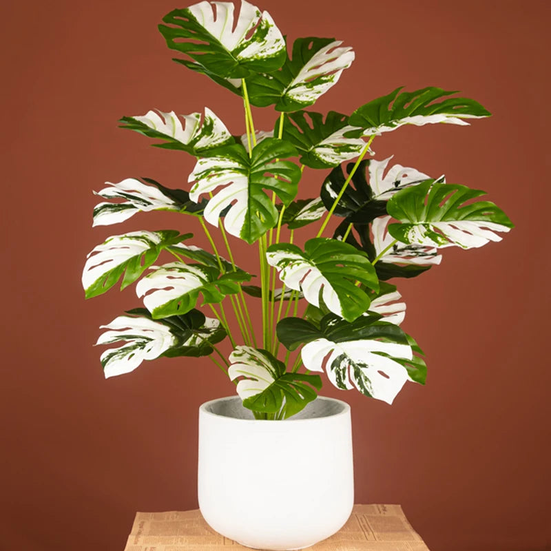 grande plante tropicale artificielle pour décoration intérieure et extérieure - vue 2 sur 11