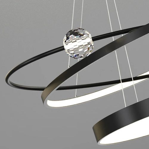 lustre moderne en cristal éclairage créatif et luxueux - vue 7 sur 6