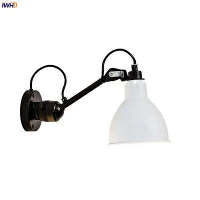 applique murale led nordique moderne ajustable iwhd wandlamp luminaria - vue 12 sur 14