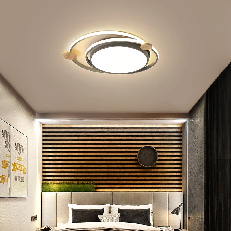 plafonnier led pour éclairage intérieur moderne et élégant - vue 4 sur 10