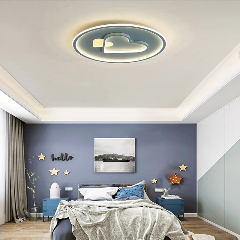 plafonnier led décoratif pour enfants et écoles - vue 5 sur 12