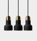 suspension en terrazzo de ciment au style industriel moderne
