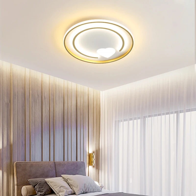 plafonnier led créatif pour intérieur lumineux et moderne - vue 5 sur 14