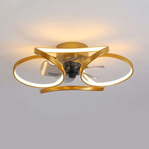 ventilateur de plafond smart led muet trois vitesses 	 style - vue 2 sur 9