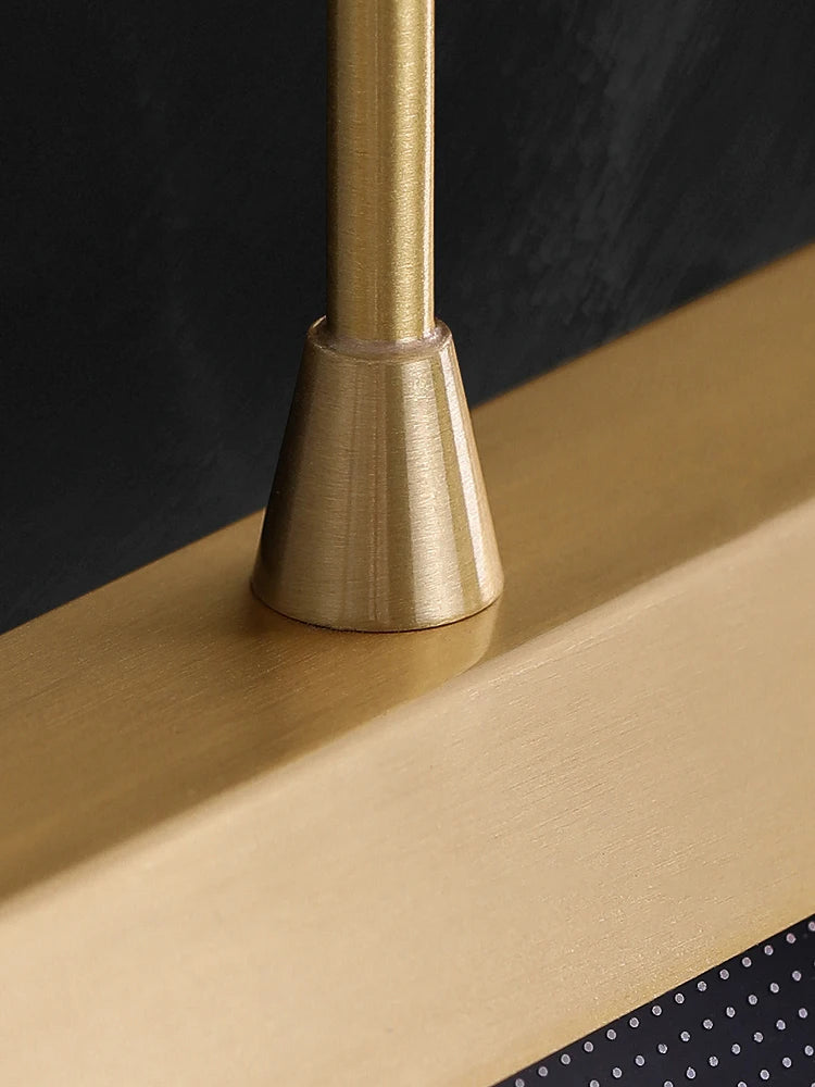 suspension moderne en cuivre pour éclairage intérieur - vue 5 sur 7