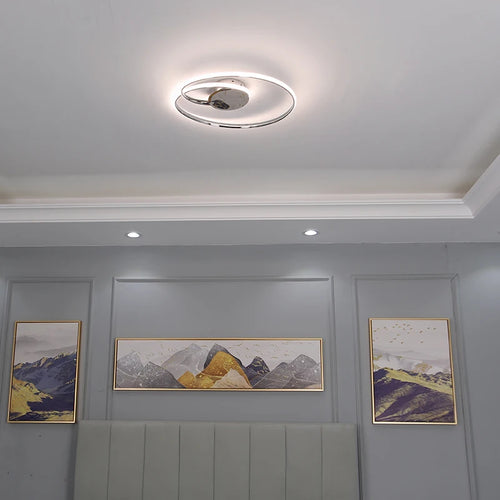 plafonnier led moderne pour décoration intérieure design élégant - vue 5 sur 10
