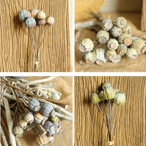 bouquet de fleurs artificielles pour décoration rustique et mariage - vue 7 sur 8