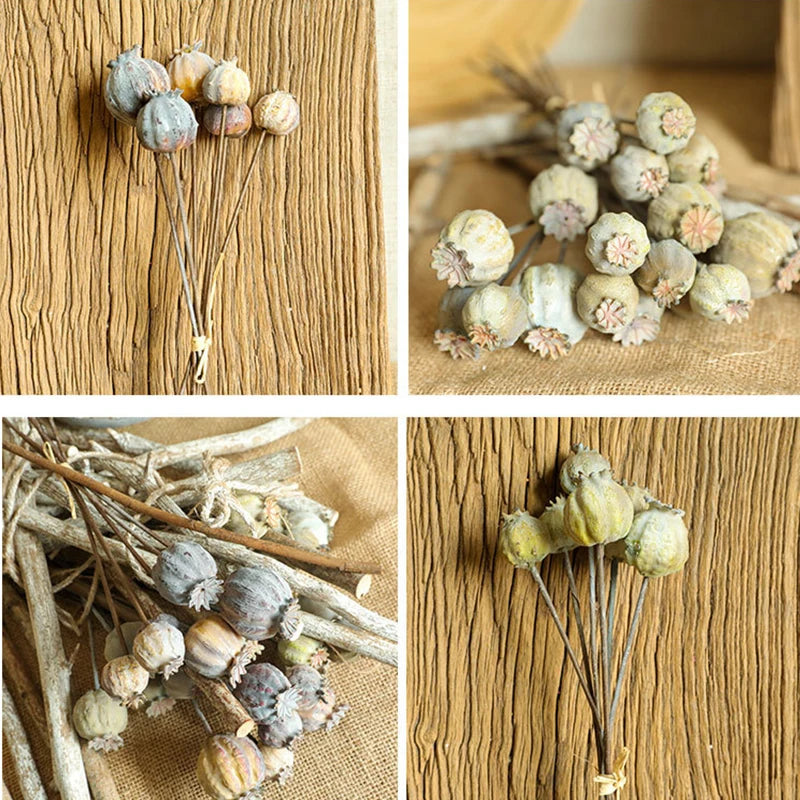 bouquet de fleurs artificielles pour décoration rustique et mariage - vue 6 sur 8